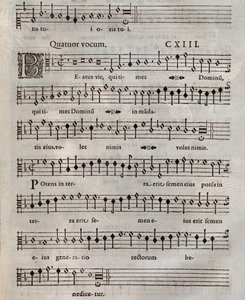 Partitura de Psalmi Poenitentiales de Roland de Lassus (1604) de Unknown artist