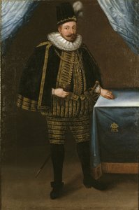 Retrato de Segismundo III Vasa, Rey de Polonia de Unknown artist