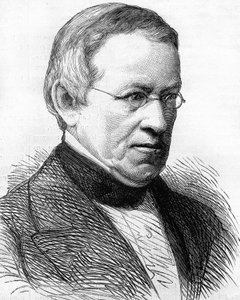 Sir Charles Wheatstone (1802-1875), físico británico, inventor del estereoscopio en 1838 de Unknown artist