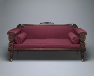 Sofá, c.1821-35 de Unknown artist