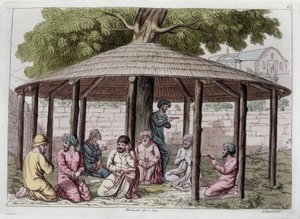Secta especial de Sophie, Persia. En “El traje antiguo y moderno” de Unknown artist