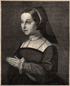 Santa Juana Francisca de Chantal - Retrato de Santa Juana Francisca (Jeanne Françoise Frémyot, Baronesa de Rabutin de Chantal) por Chantal Fundadora de la Visitación (1572-1641) de Unknown artist