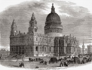 Catedral de San Pablo (grabado) de Unknown artist