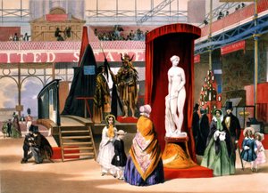 Estatua del esclavo griego en la Exposición Mundial de Londres de Unknown artist