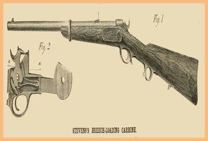 Carabina Stevens de carga por culata