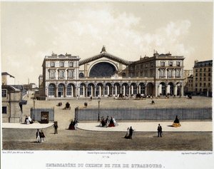 Estación de tren de Estrasburgo (ahora Gare de l