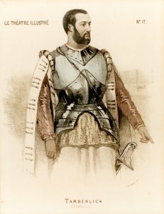 Tamberlick como Otello de Rossini Enrico Tamberlik (impresión)
