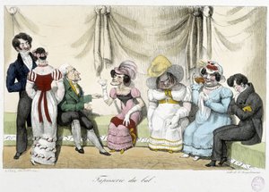 Tapiz del baile - s.f., principios del siglo XIX, Carnavalet de Unknown artist