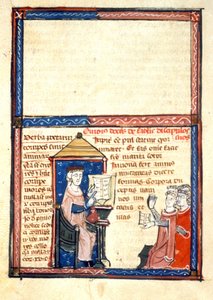 Maestro Ovidio - Miniatura de la Edad Media (ref. 418) de Unknown artist