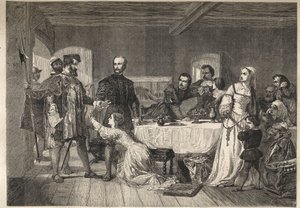 El arresto de John Brown, de Ashford, un Lollard, y uno de los primeros mártires a principios del reinado de Enrique VII - 1517 de Unknown artist