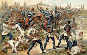 La Batalla de Solferino (24 de junio)