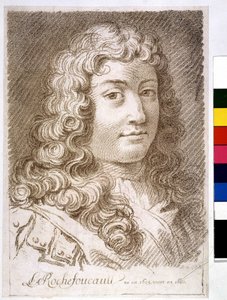 El Duque de La Rochefoucault - impresión de Unknown artist