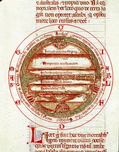 El globo terráqueo (manuscrito) de Unknown artist