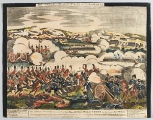 La Gran Batalla de Salamanca de Unknown artist