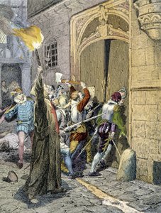 La masacre de San Bartolomé (1572) de Unknown artist