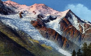 La cadena del Mont Blanc desde Le Brevent, Chamonix