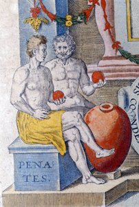 Los Penates. (dioses domésticos que protegen la ciudad o el hogar)