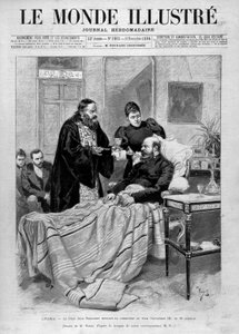 El Papa dando la comunión al zar Alejandro III. 