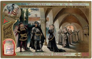 El Acto II escena 7. Ilustración para la ópera 