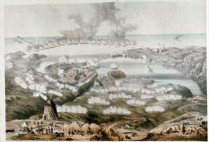 El sitio de Sebastopol de Unknown artist