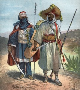 Los tuareg en 1892 de Unknown artist