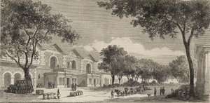 El almacén de vinos en París en 1861 - Distrito de Eaux de vie de Unknown artist