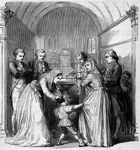 El bautismo de Napoleón Bonaparte