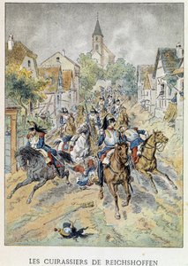 Los acorazados de Reichshoffen (Froeschwiller Woerth, Froeschwiller-Woerth), 6 de agosto de Unknown artist