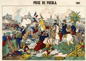 La captura de Puebla el 17 de mayo