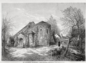La iglesia de San Pedro de Montmartre - en “El Mundo Ilustrado” del 05/04/1873 de Unknown artist