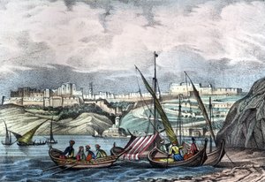 La ciudad de Orán en Argelia en 1840. en “L