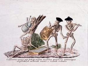 La danza de la muerte de Unknown artist