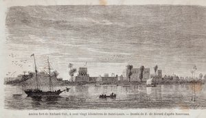 El antiguo Fuerte de Richard-Toll de Unknown artist