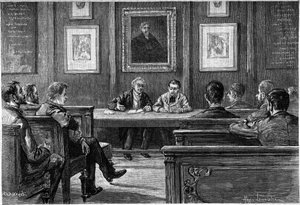 La conferencia en la École Normale Supérieure de la rue d