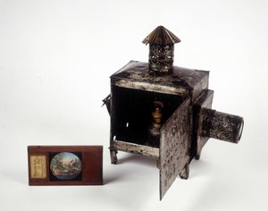 La linterna mágica, Francia, alrededor de 1860.