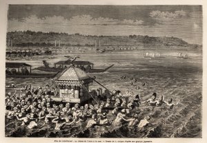 El matsouri (feria, procesión) de tennoo gots, se celebra cada año el 6º día del 6º mes, para los pescadores de las playas de Yedo (o Edo, actual Tokio), es la celebración del aniversario de su deidad favorita: Tengu, el ala