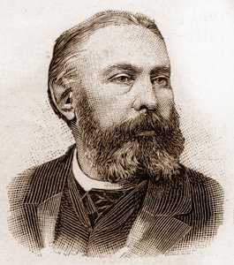 Miembros de la Academia Francesa en 1895: retrato de Sully Prudhomme (Armand Sully-Prudhomme) (1839-1907), poeta y ensayista francés.