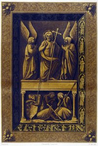 La resurrección de Cristo, cubierta de vermeil de Unknown artist