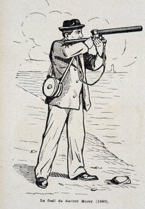 El rifle del Dr. Etienne Jules (Etienne-Jules) Marey (1890)