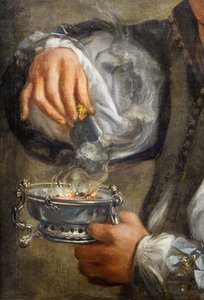 El sentido del olfato (detalle) de Unknown artist