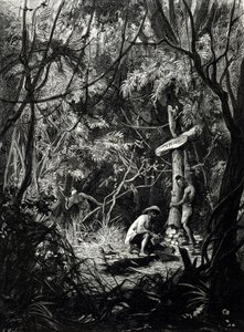 La tumba del explorador Henri Mouhot en Indochina.