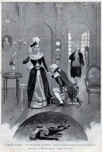 El collar de la Reina, drama de Pierre Decourcelle por Alexandre Dumas padre, obra en 5 actos y 13 cuadros, París, 31 de enero de 1895, Teatro de la Porte-Saint-Martin de Unknown artist