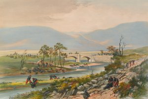 ¿Puente Traktir después de la Batalla de Tchernaya?, 1855