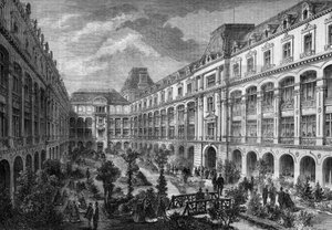Transformaciones de París bajo el Segundo Imperio, París Haussmann: Place du Château d