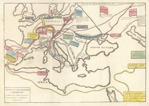 Transmigraciones de las tribus bárbaras que invadieron el Imperio Romano