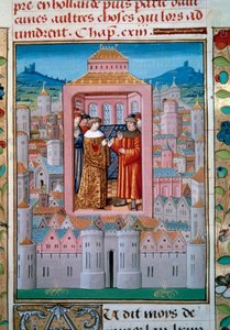 Tratado de Conflans el 5/10/1465 entre el Rey Luis XI y Carlos de Charolais