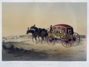 Carruaje turco - siglo XIX, d.C. de Unknown artist