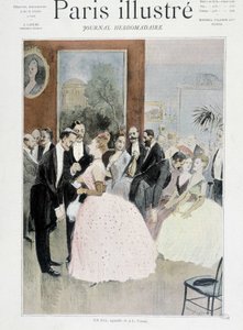 Un baile - en "Paris illustré" de Unknown artist