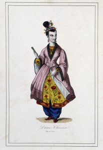Un chino - en “Les peuples de la terre” por el Padre Paul Jonhanneaud, Librairie des Bons livres de Unknown artist