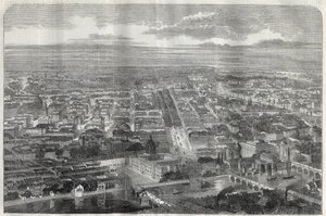 Vista de la Ciudad de Berlín en 1858. de Unknown artist